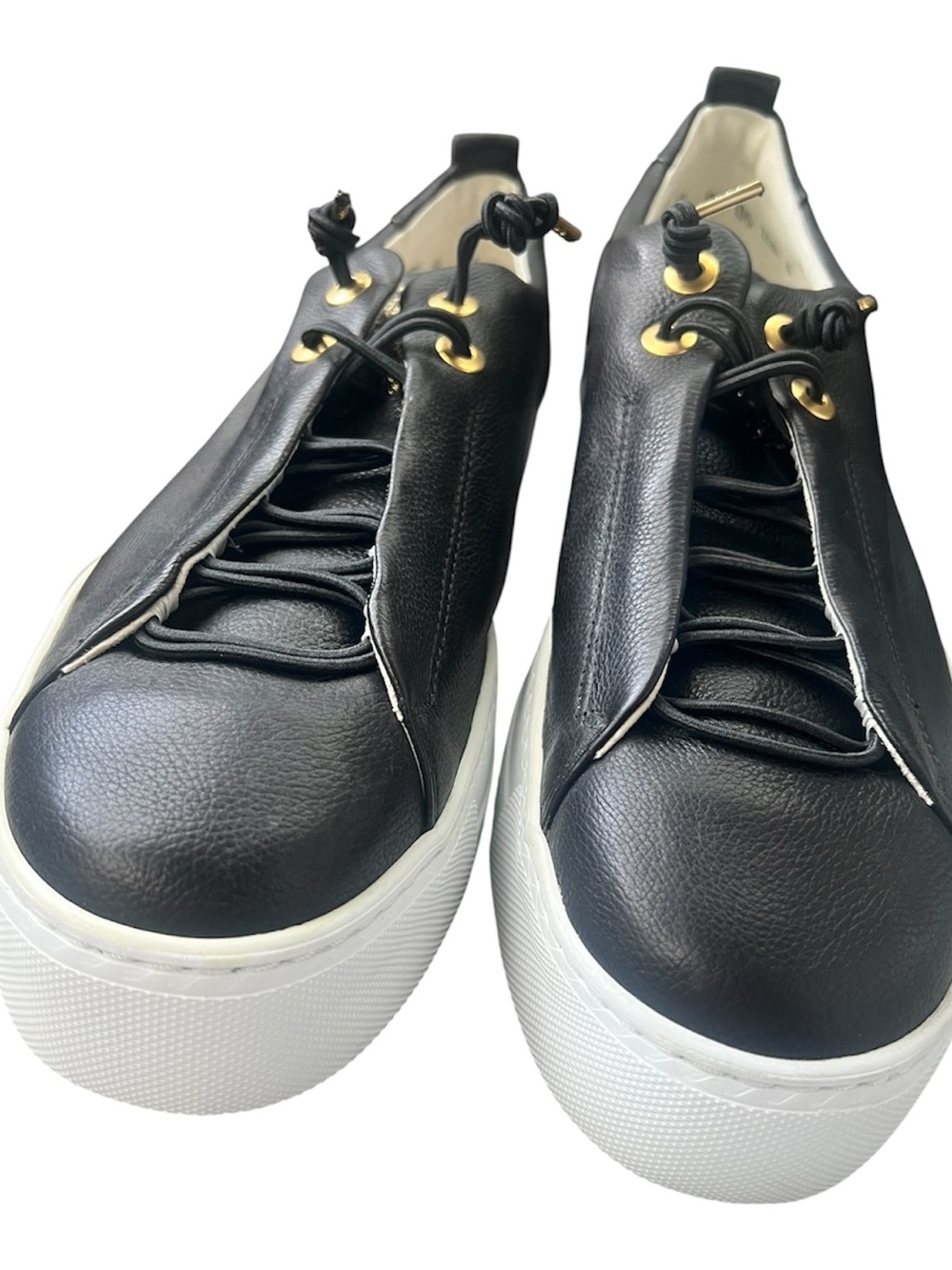 Paul Green Faye Platform Sneakers NWT Size 9 Black
